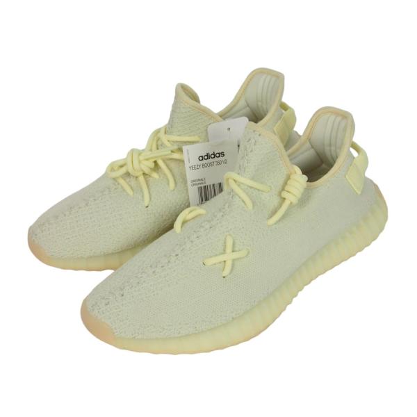 未使用品 アディダス adidas YEEZY BOOST 350 V2 BUTTER イージーブースト350V2 バター US11 29cm F36980 メンズ