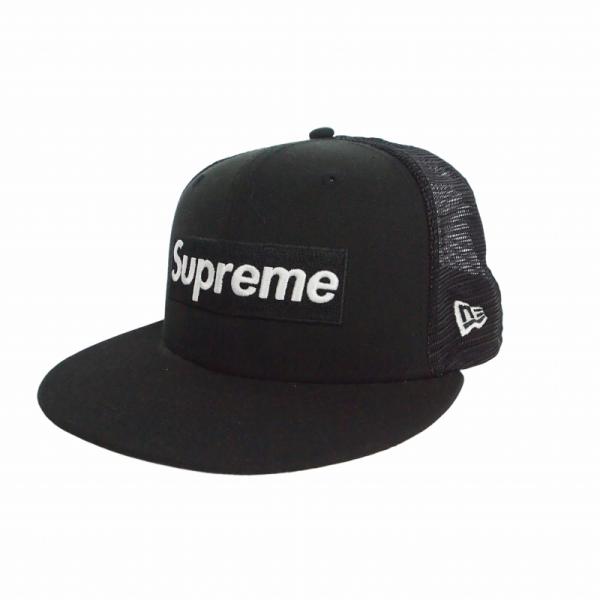 SUPREME メッシュキャップ ブラック Supreme（シュプリーム） SUPREME 22SS ニューエラ New Era ボックス