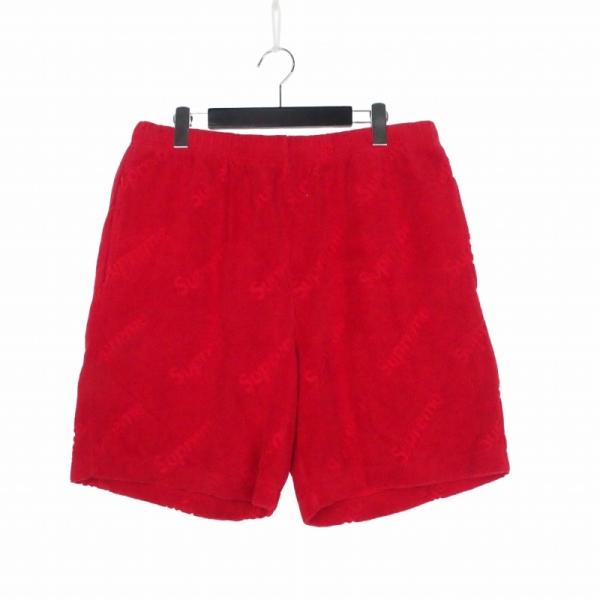 シュプリーム テリージャガードロゴショーツ ショートパンツ ハーフパンツ M Supreme（シュプリーム） SUPREME 19SS Terry Jacquard Logo Short