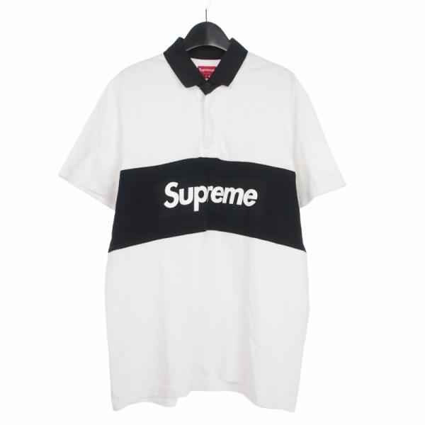 supreme ボックスロゴ ラガーシャツ　ポロシャツ　16SS Supreme（シュプリーム） SUPREME 16SS S/S Rugby Shirt ラグビー