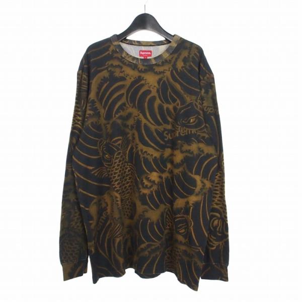 Supreme（シュプリーム） SUPREME 20SS Waves L/S Top 和柄 サーマル