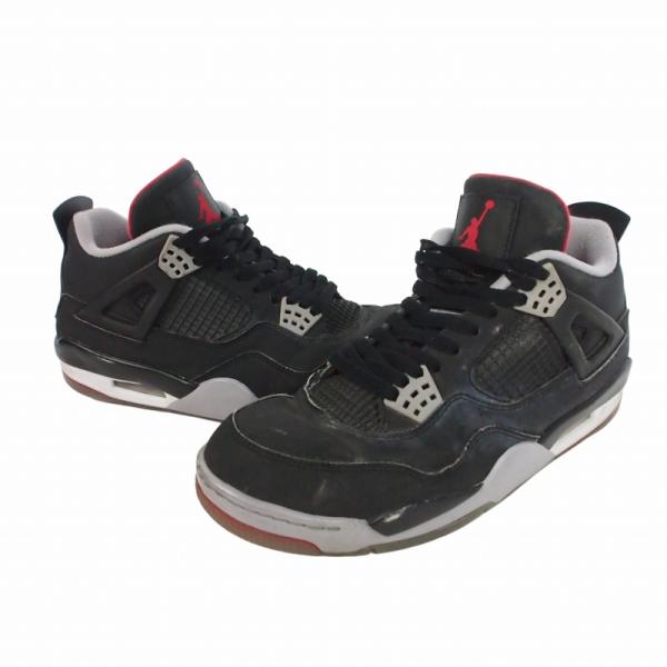 ナイキ NIKE エアジョーダン 4 レトロ ゴルフ ブレッド Air Jordan 4 Retro Golf Bred ゴルフシューズ US 9.5 27.5cm 黒 CU9981-002