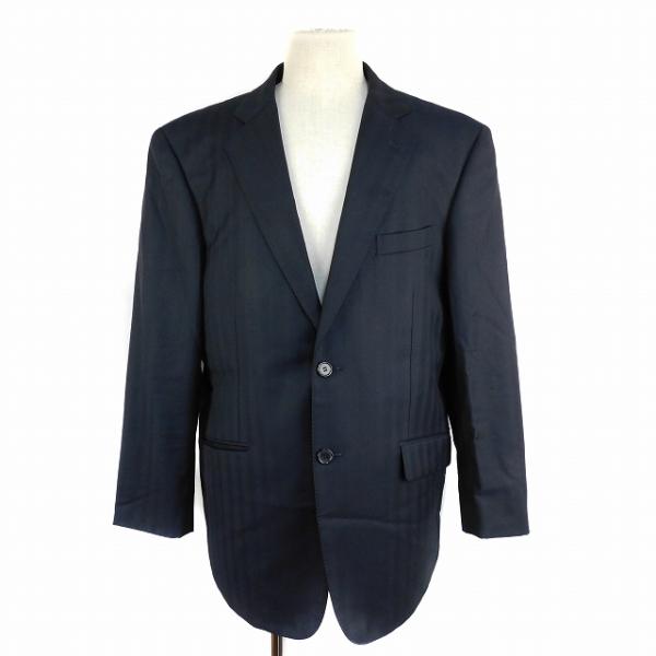 エルメネジルドゼニア テーラード ジャケット 長袖 シングル 2B サイド