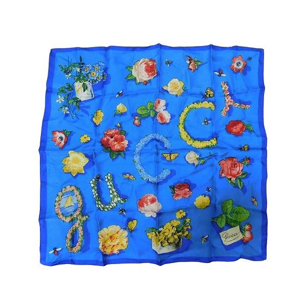 GUCCI グッチ スカーフ 40cm バンダナ ハンカチ ハンカチーフ GUCCI グッチ スカーフ 40cm バンダナ ハンカチ ハンカチーフ