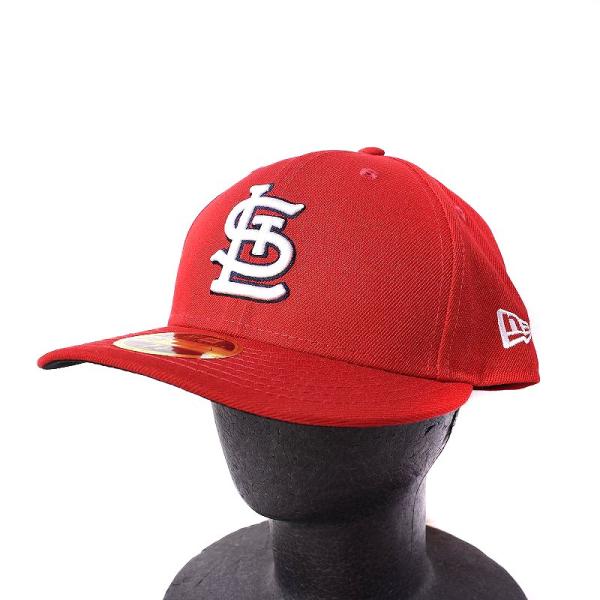 ニューエラ NEW ERA 59FIFTY MLB LOW PROFILE 帽子 キャップ STL セントルイス カージナルス 7 1/2  59.6cm 赤 レッド メンズ