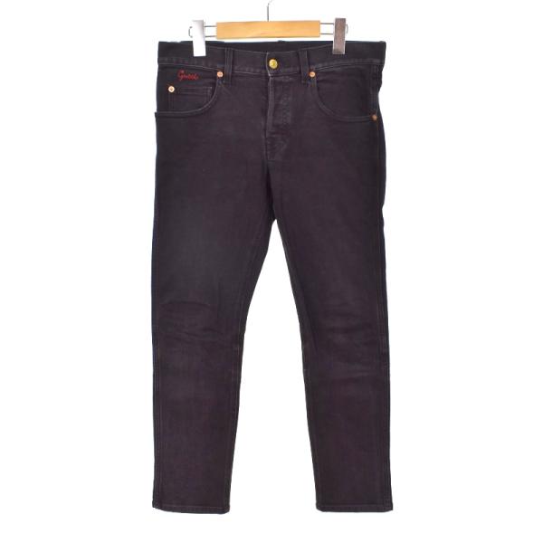 グッチ GUCCI ウォッシュドデニム テーパードパンツ デニムパンツ  