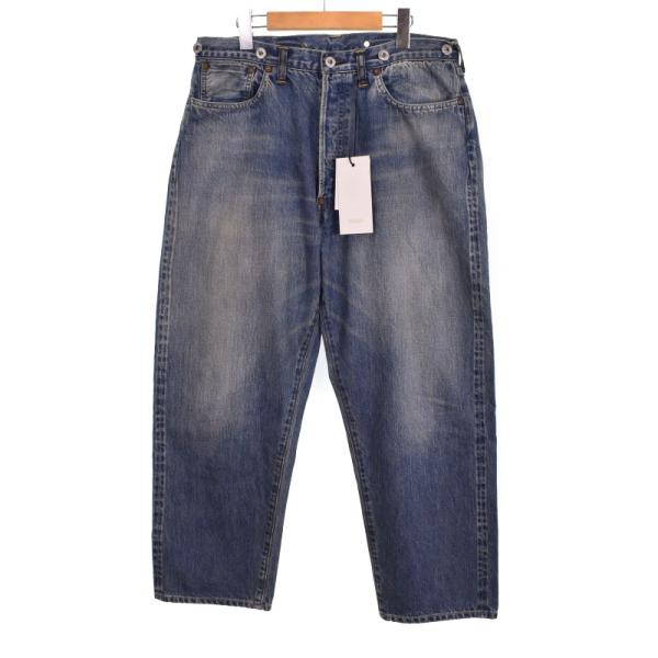 A.PRESSE No.22 Washed Wide Denim Pants ウォッシュドワイドデニム