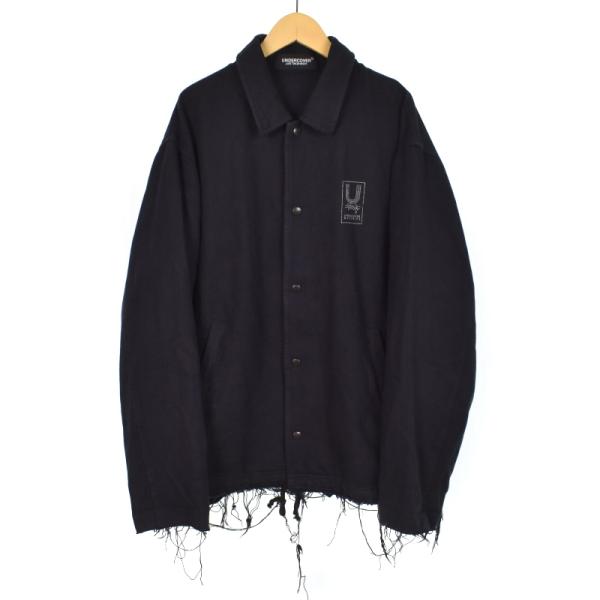 UNDERCOVER 総柄コーチジャケット2 UNDERCOVER アンダーカバー 20SS UCY9202-1 CRACK 総柄 コーチ