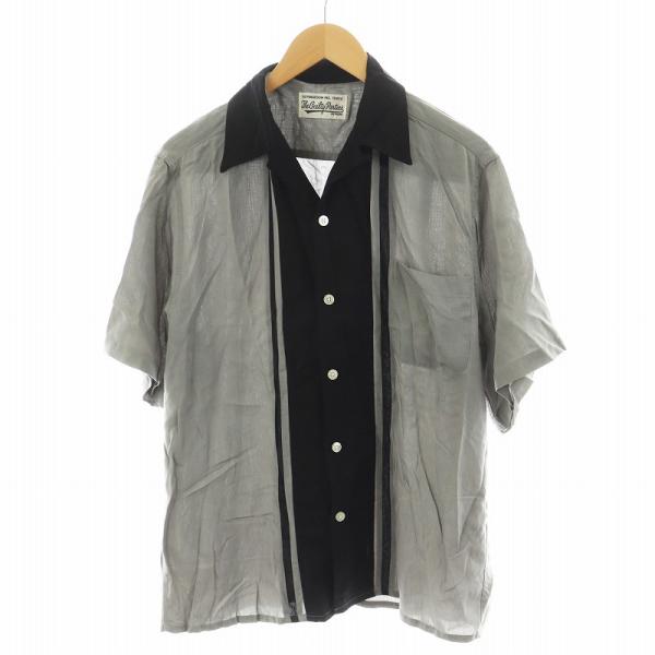 WACKO MARIA（ワコマリア） WACKO MARIA 2TONE 50s シャツ 半袖 S