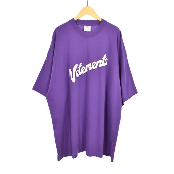 【中古】ヴェトモン ベトモン VETEMENTS 22AW OVERSIZED LOGO TSHIRT オーバーサイズ ロゴ Tシャツ 半袖 UA53TR480U vectorpremium_208-902506020058