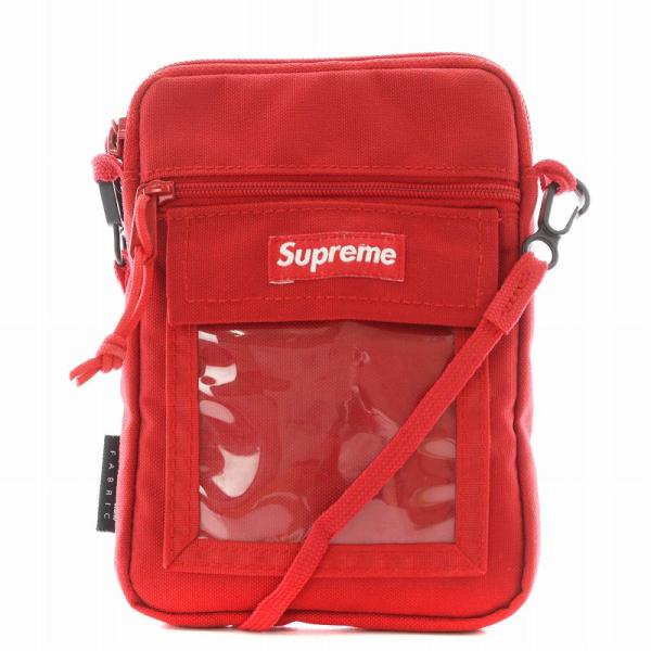 新品未使用 シュプリーム　ポーチ　レッド Supreme Mesh Mini Pouch Red ポーチ 新品