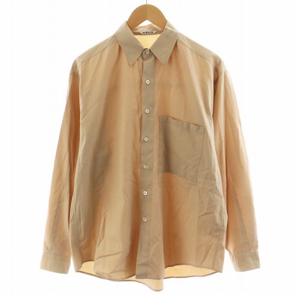 オーラリー AURALEE 19AW ウォッシュドフィンクス ツイル ビッグ