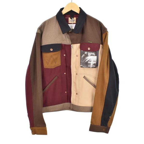 【中古】未使用品 ラングラー WRANGLER シュガーヒル SUGARHILL 24SS MULTI COLOR 24MJZ ジャケット 3 茶 WS9352 未使用品 ラングラー WRANGLER シュガーヒル SUGARHILL 24SS MULTI