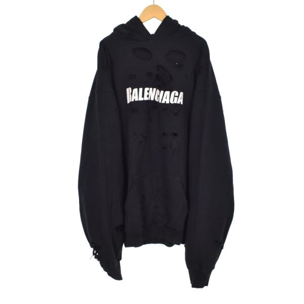 BALENCIAGA（バレンシアガ） BALENCIAGA 21SS DESTROYED HOODIE