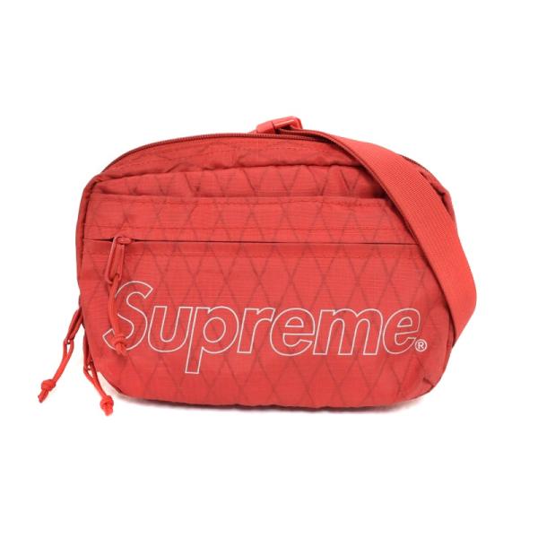(新品未使用)SUPREME 18AW ショルダーバッグ レッド 赤 Supreme シュプリーム SUPREME 18AW Shoulder bag ショルダー