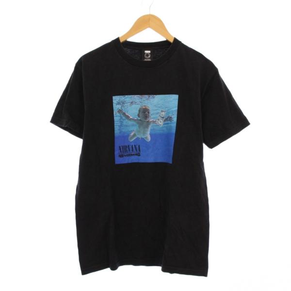 【中古】マインデニム Nirvana NEVERMIND Tee ネバーマインドTシャツ カットソー 半袖 M 黒 MND-NV001-99-M2 マインデニム MINEDENIM Nirvana NEVERMIND Tee ネバーマインドTシャツ