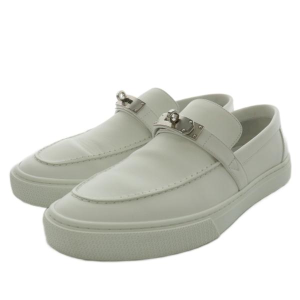 HERMES（エルメス） ゲーム ケリー金具 スニーカー スリッポン