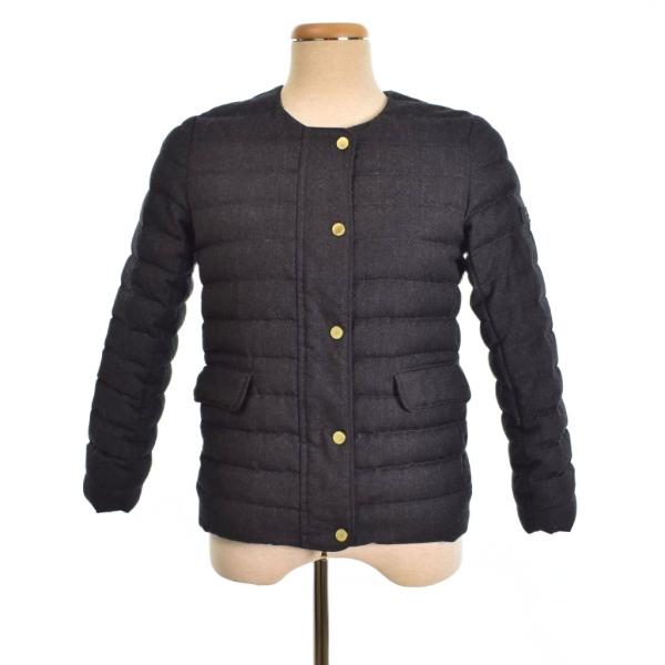 タトラス TATRAS ノーカラーダウンジャケット 1 グレー LTA18A4648