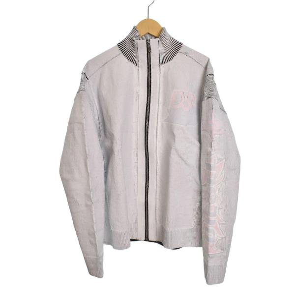 【中古】ディーゼル DIESEL 24AWK-DIRTONE ジャケット ブルゾン ジップアップ S ライトグレー 0WFBV メンズ DIESEL（ディーゼル） DIESEL 24AWK-DIRTONE ジャケット ブルゾン