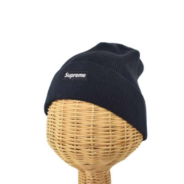 Supremeビーニー ボックスロゴニット帽　ネイビー正規品　新品　袋付き 楽天市場】supreme box logo beanieの通販