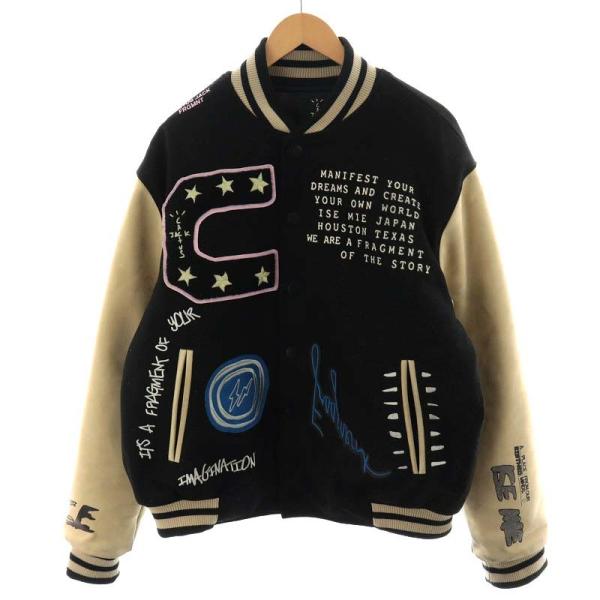 Cactus Jack × fragment スタジャン Lサイズ フラグメント フラグメントデザイン FRAGMENT DESIGN × CACTUS JACK カクタス