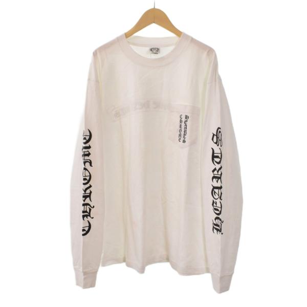 クロムハーツ　ホワイト長袖Tシャツ 12M CHROME HEARTS（クロムハーツ） CHROME HEARTS Tシャツ カットソー