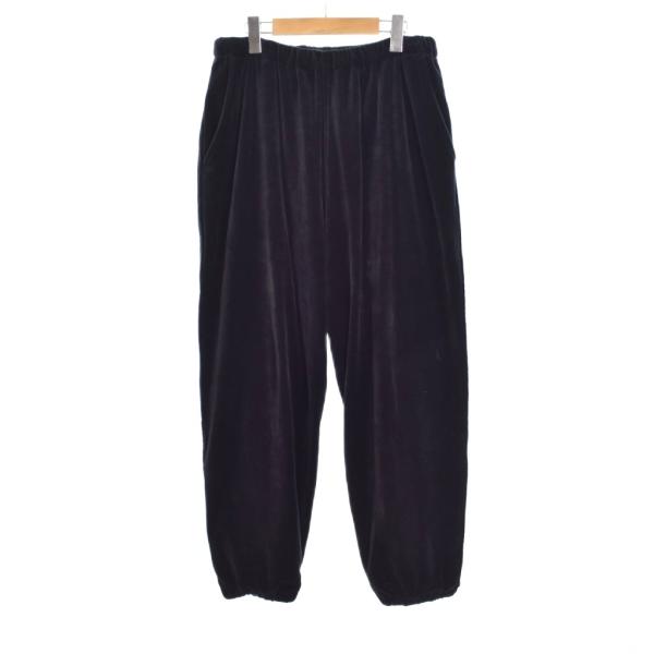 コモリ COMOLI 22AW ベロアジャージトラックパンツ イージーパンツ 2