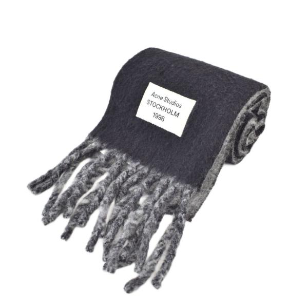 アクネ ストゥディオズ Acne Studios ロゴラベル付き マフラー 250×25