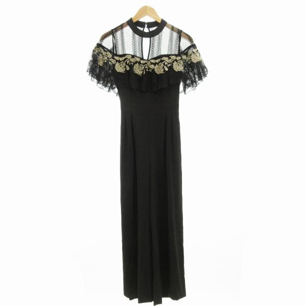 リリーブラウン Lily Brown フラワー刺繍ロンパース オールインワン