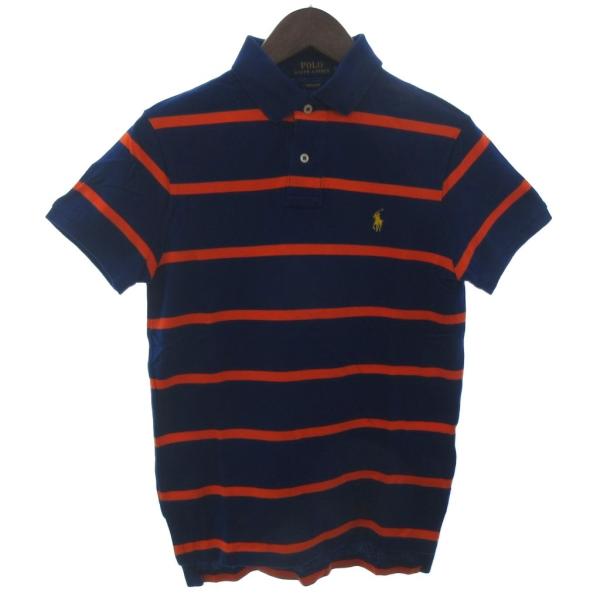 新品　ラルフローレンボーダーポロシャツメンズ　　　　 　　　XS ポロ ラルフローレン POLO RALPH LAUREN 半袖 ポロシャツ ボーダー
