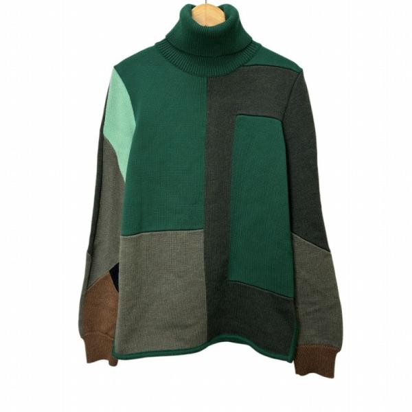 Chloe クロエ カシミアポンチョ セーター ネイビー タートルネック S Chloe クロエ カシミアポンチョ セーター ネイビー タートルネック S