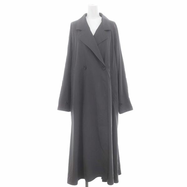 クラネ CLANE 23SS BACK GATHER DRESS TRENCH COAT コート バッグ 