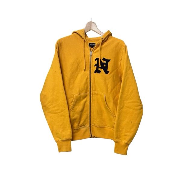 NOAH ノア ロゴ ジップ フーディー 23-070-122-0039-3-0 イエロー 黄色