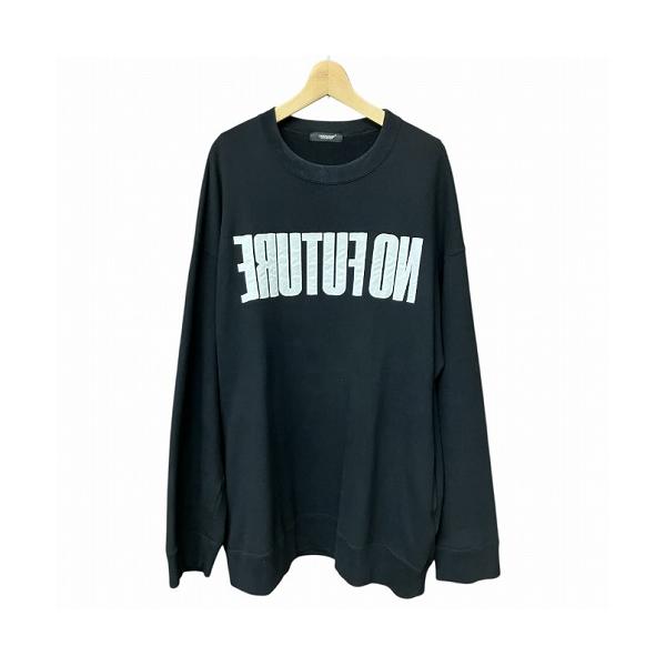 O3アンダーカバー トレーナー　激レア アンダーカバー UNDERCOVER 23AW NOFUTURE SWEAT SHIRT オーバーサイズ