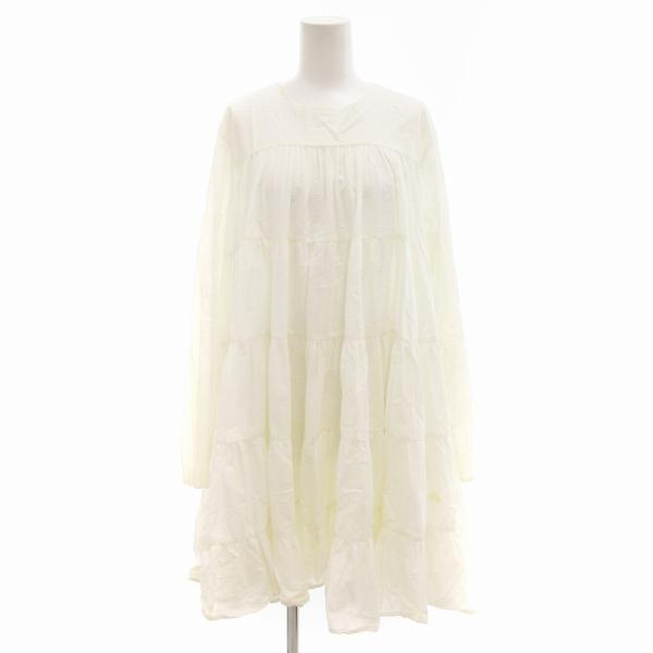 マーレット Merlette SOLIMAN ティアードワンピース ドレス Aライン