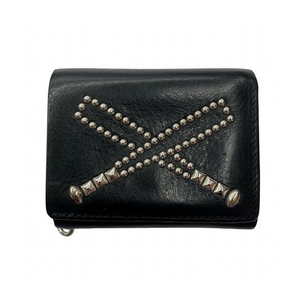 KEBOZ × CALEE ケボズ キャリー STUDS LEATHER MULTI WALLET スタッズ