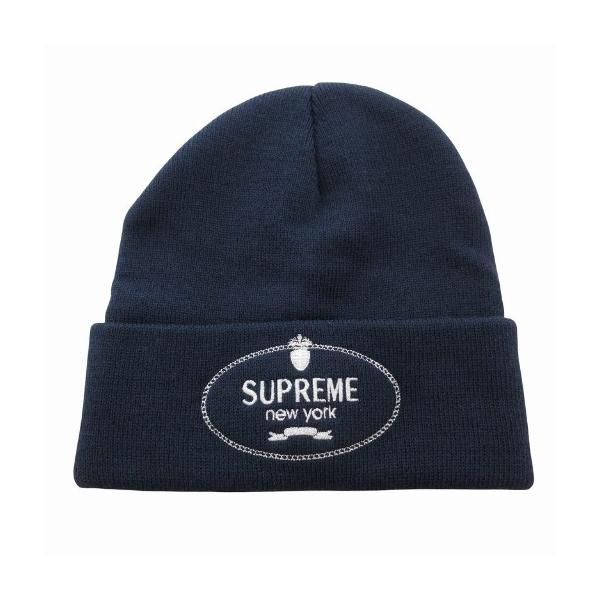 Supreme（シュプリーム） 美品 24AW Crest Beanie ニットキャップ 帽子