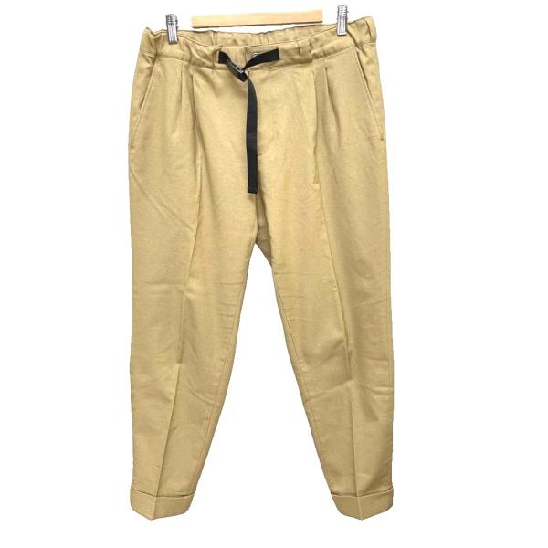 デサント DESCENTE テーパードパンツ スラックス ツータック バックル