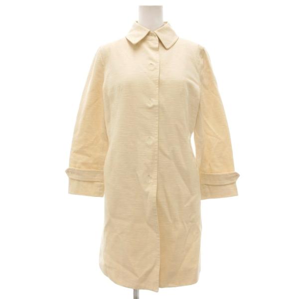 ユナイテッドアローズ UNITED ARROWS スプリングコート ステンカラー ジャケット 36 白 ホワイト /NU ■GY43 レディース