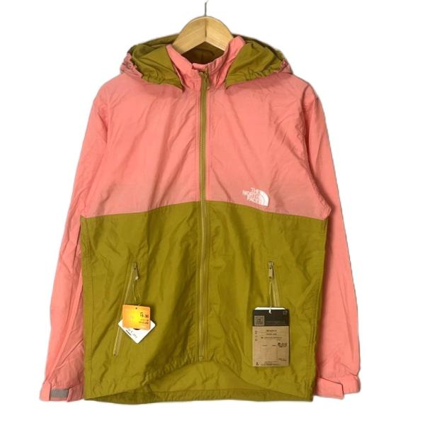 未使用品！オレンジピンク シンプルジャケット ザ・ノース・フェイス（THE NORTH FACE）（キッズ）コンパクトノマド