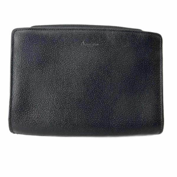 アクアスキュータム AQUASCUTUM セカンドバッグ クラッチバッグ レザー