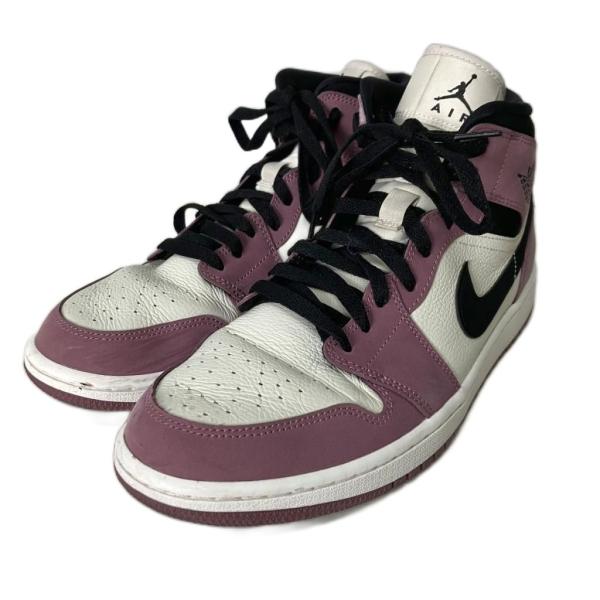 ナイキ NIKE Women's Air Jordan 1 Mid スニーカー シューズ 28.5cm DC7267-500 パープル メンズ レディース