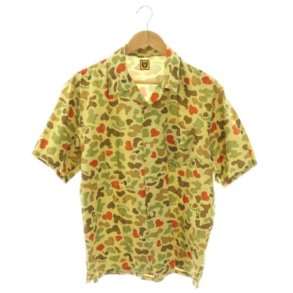 ヒューマンメイド HUMAN MADE DUCK CAMO シャツ カジュアル 半袖 総柄