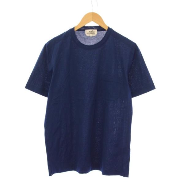 HERMES（エルメス） ポケットTシャツ カットソー クルーネック 半袖 S