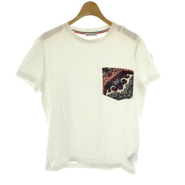 MONCLER（モンクレール） MONCLER MAGLIA T-SHIRT Tシャツ S 白