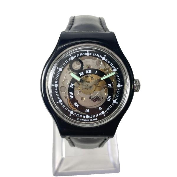 Swatch 自動巻き スケルトン 腕時計 本体 スウォッチ SWATCH 自動巻 腕時計 ウォッチ スケルトン アナログ 3針