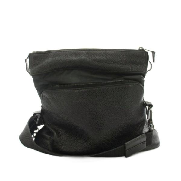 メゾンマルジェラ Maison Margiela マルタンマルジェラ 5AC ショルダーバッグ 2way レザー 黒 ブラック /YT11
