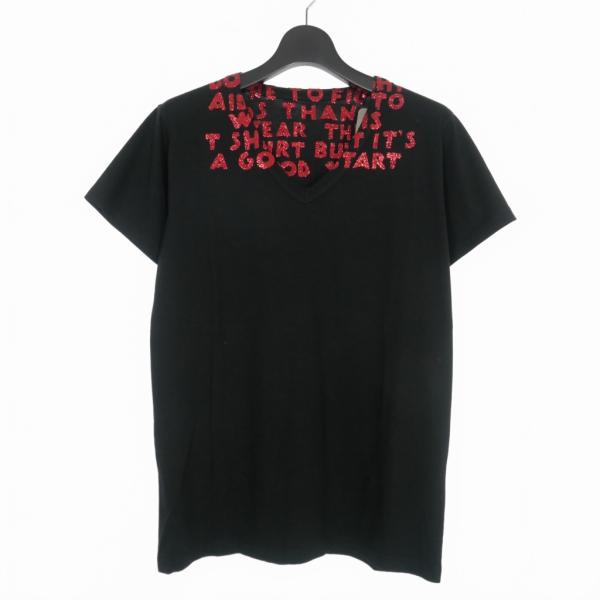 『Maison Margiela』メゾンマルジェラ (XS) ニット編みTシャツ Maison Margiela』メゾンマルジェラ (XS) ニット編みTシャツ