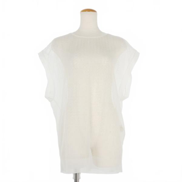 フミエタナカ FUMIE TANAKA Sheer mesh VEST シアー メッシュ