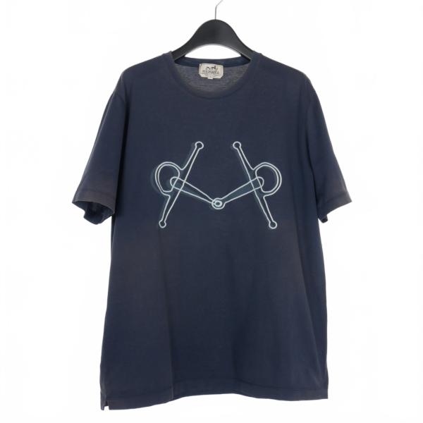 HERMES エルメス 19SS ホースビット刺繍 Tシャツ カットソー HERMES エルメス 19SS ホースビット刺繍 Tシャツ カットソー